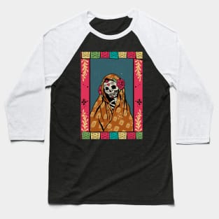 Day Of The Dead - The Virgin Baseball T-Shirt